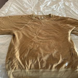 Yellow pullover with pockets